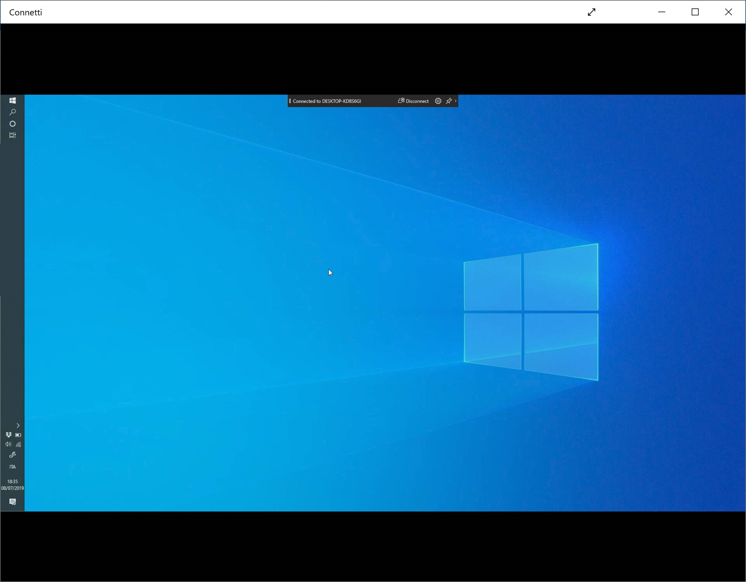  Usare un secondo computer come display aggiuntivo in  Windows 10