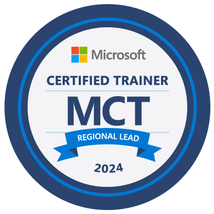 MCT badge regional lead 20242x