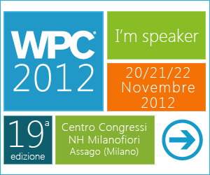 Nicola Ferrini speaker a WPC 2012